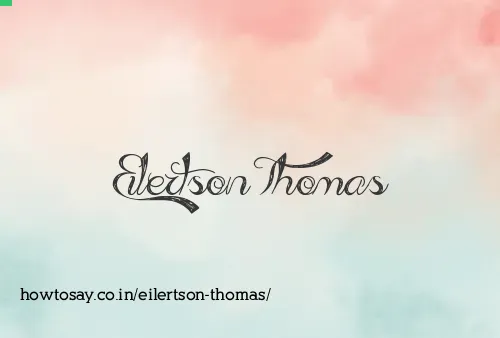 Eilertson Thomas