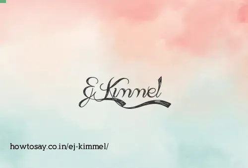 Ej Kimmel