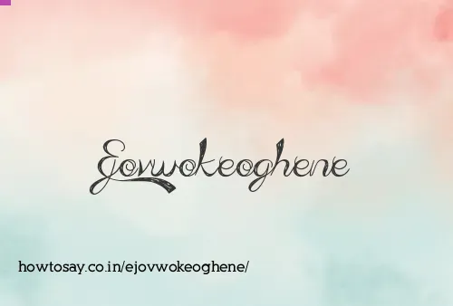 Ejovwokeoghene