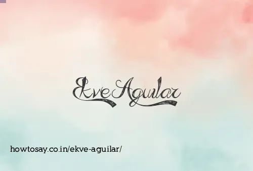 Ekve Aguilar