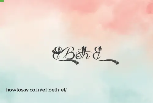 El Beth El
