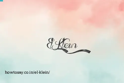 El Klein