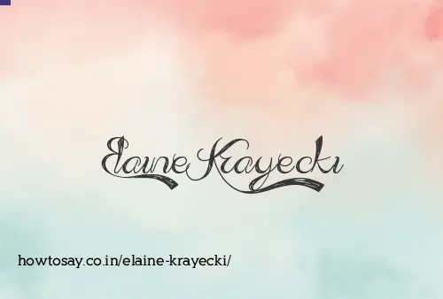 Elaine Krayecki