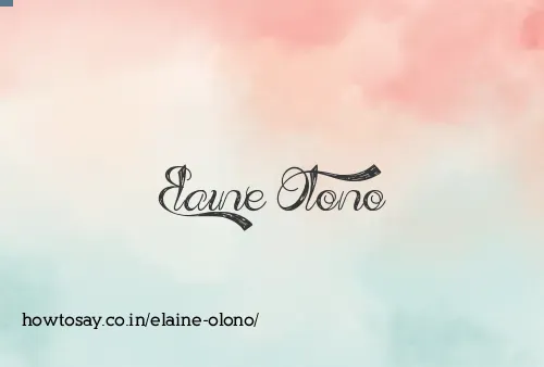 Elaine Olono