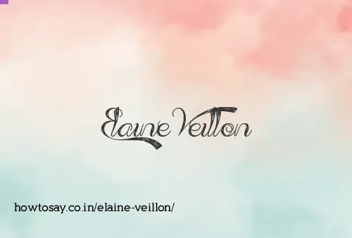 Elaine Veillon