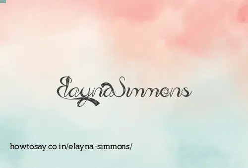 Elayna Simmons