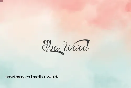 Elba Ward