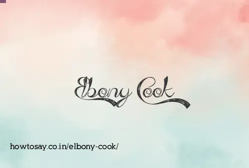 Elbony Cook