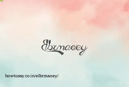 Elbrmaoey