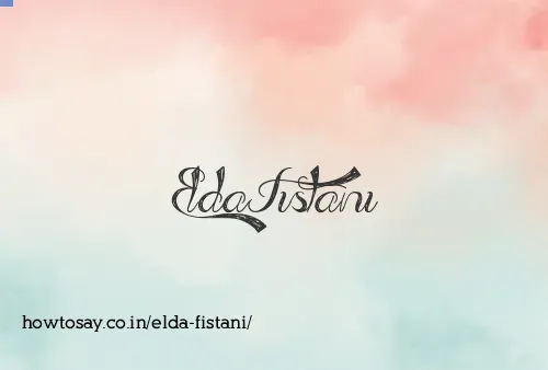 Elda Fistani