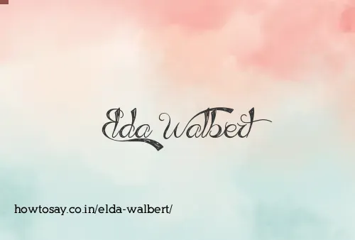 Elda Walbert
