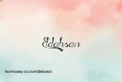 Eldahsan