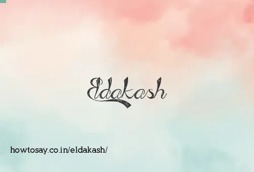 Eldakash