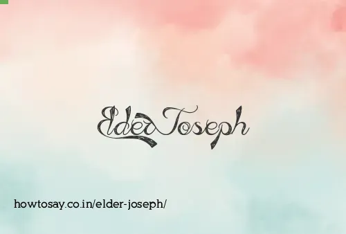 Elder Joseph
