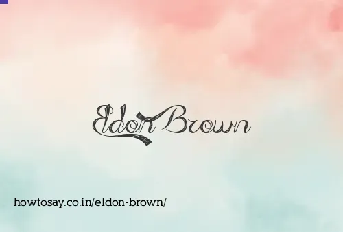 Eldon Brown