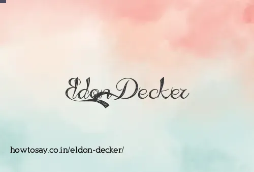 Eldon Decker