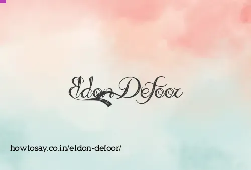 Eldon Defoor