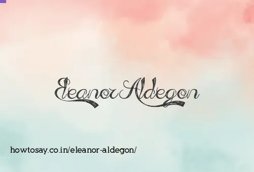 Eleanor Aldegon