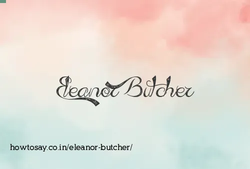 Eleanor Butcher