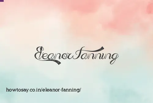 Eleanor Fanning