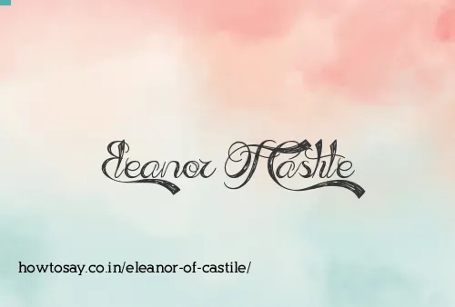 Eleanor Of Castile
