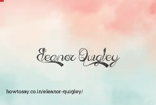 Eleanor Quigley