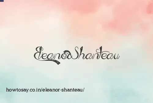 Eleanor Shanteau