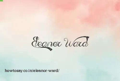 Eleanor Ward