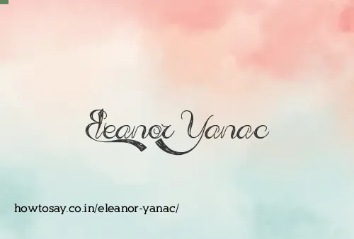 Eleanor Yanac