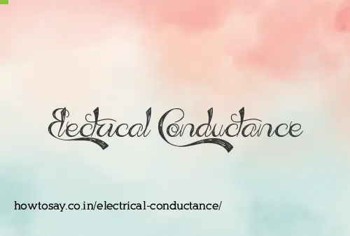 Electrical Conductance