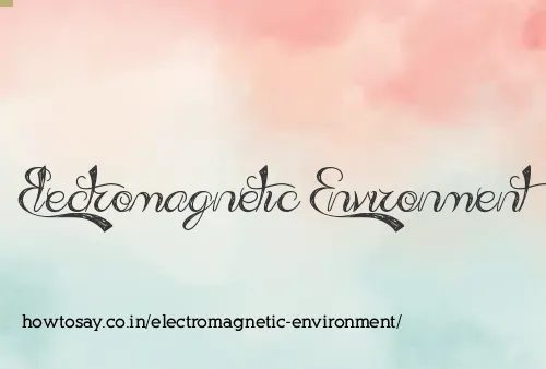 Electromagnetic Environment
