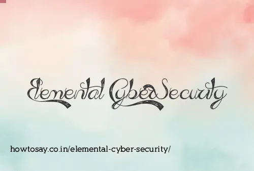 Elemental Cyber Security