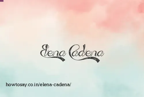 Elena Cadena