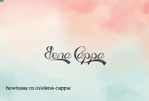 Elena Cappa