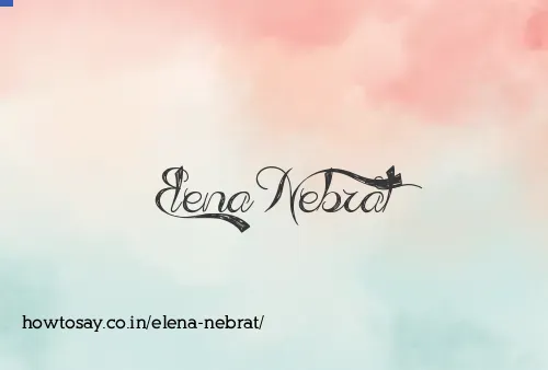 Elena Nebrat