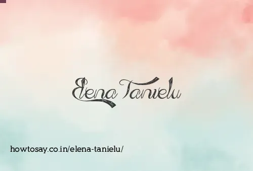 Elena Tanielu