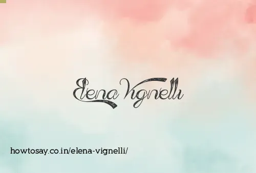 Elena Vignelli