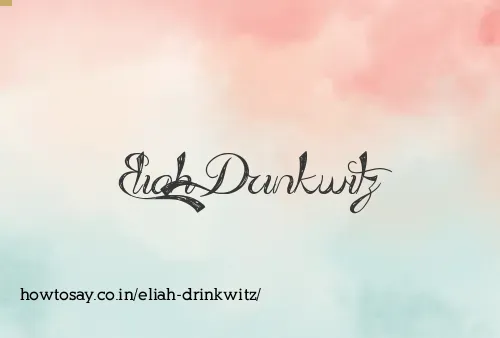Eliah Drinkwitz