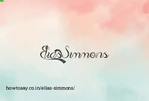 Elias Simmons