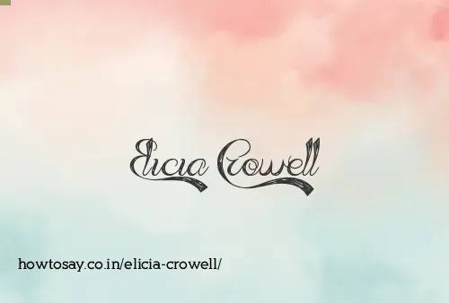 Elicia Crowell