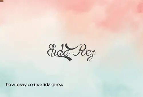 Elida Prez