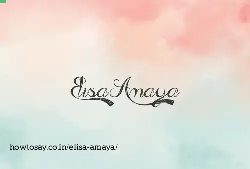 Elisa Amaya