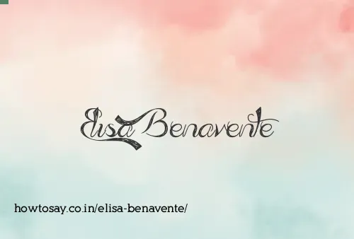Elisa Benavente