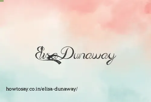 Elisa Dunaway