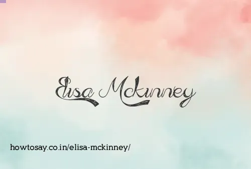 Elisa Mckinney