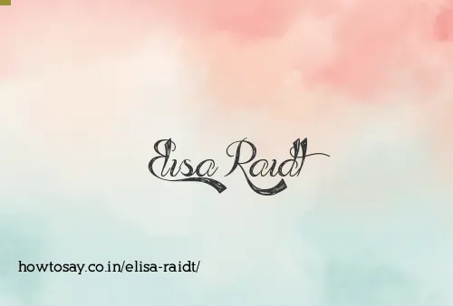 Elisa Raidt