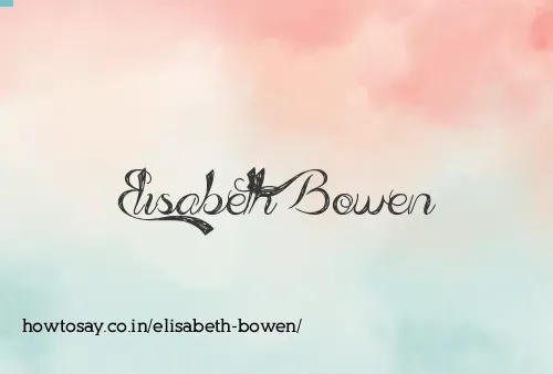 Elisabeth Bowen