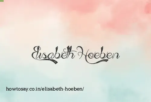 Elisabeth Hoeben
