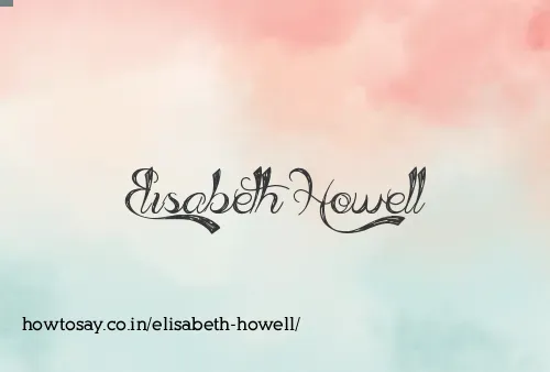 Elisabeth Howell