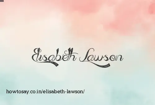 Elisabeth Lawson